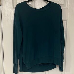 Dark Teal Long Sleeve LIGHTWEIGHT Sweater
